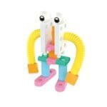 Kit STEM de construit cu tuburi flexibile, Genius Toy - imagine 2