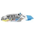 Kit STEM Marele set de inginerie, Genius Toy