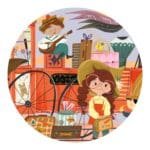 Puzzle Calatoria Miei, Djeco - imagine 3