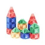 Set de construit cu mini placi magnetice, Cleverclixx - imagine 2