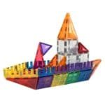 Set magnetic de construit 125 piese, Cleverclixx - imagine 3