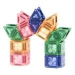 Set magnetic de construit cu placute mici, Cleverclixx - imagine 2