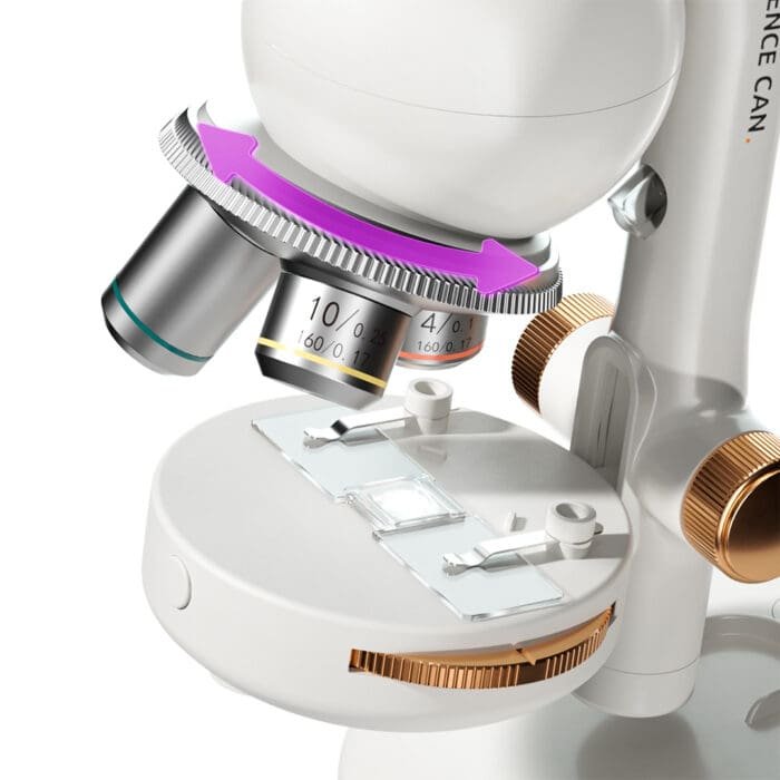 Joc STEM Set de laborator Microscop 1600, TopBright - imagine 2