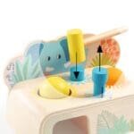 Jucarie bebe din lemn Multi Tap, Djeco - imagine 3