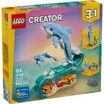 LEGO CREATOR ANIMALE MARINE DELFINI SUPERBI 31385