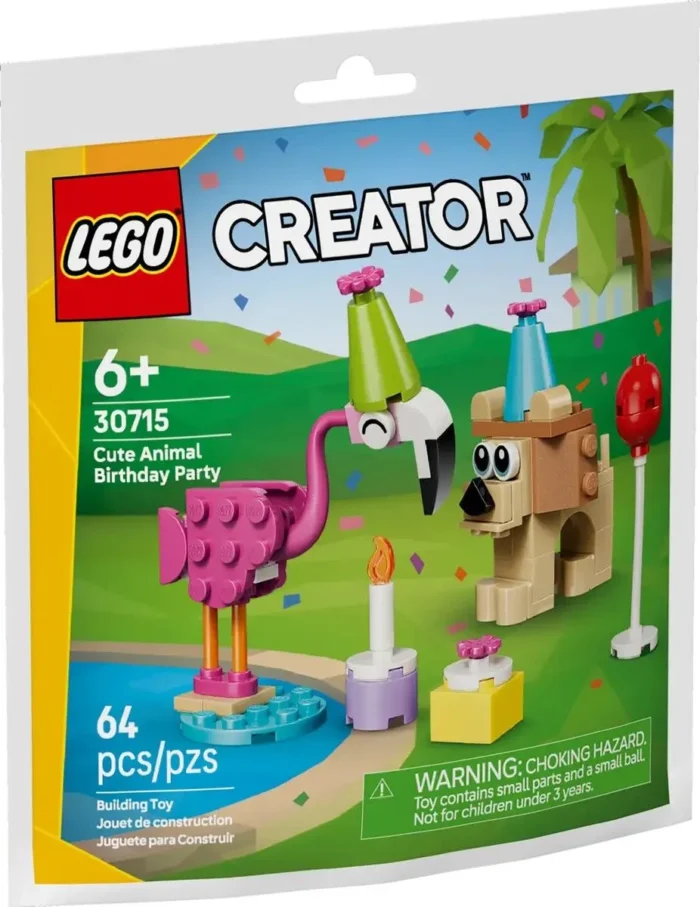 LEGO CREATOR PETRECERE DE ZI DE NASTERE CU ANIMALUTE 30715 - imagine 4