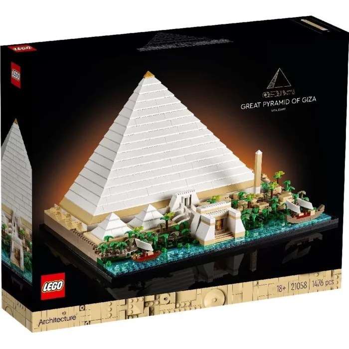 LEGO ARCHITECTURE MAREA PIRAMIDA DIN GIZA 21058 - imagine 6