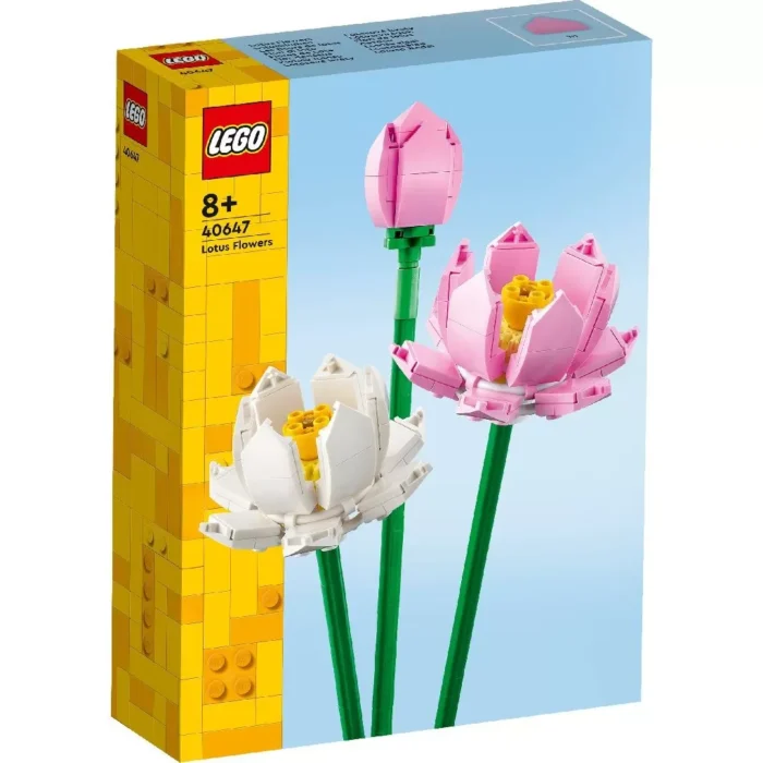 LEGO FLOWERS FLORI DE LOTUS 40647 - imagine 4