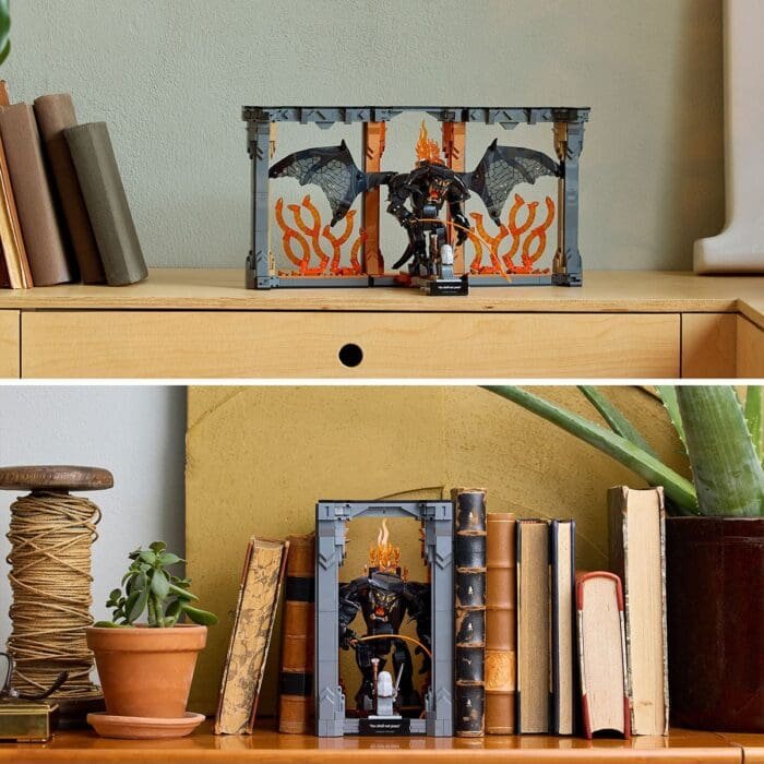 LEGO ICONS STAPANUL INELELOR DIORAMA PENTRU BIBLIOTECA CU UN BARLOG 10367 - imagine 3