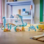 LEGO CREATOR ANIMALE MARINE DELFINI SUPERBI 31385 - imagine 10