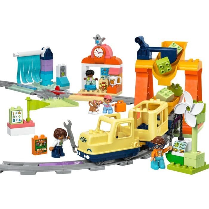 LEGO DUPLO TREN COMUNITAR INTERACTIV 10428 - imagine 2