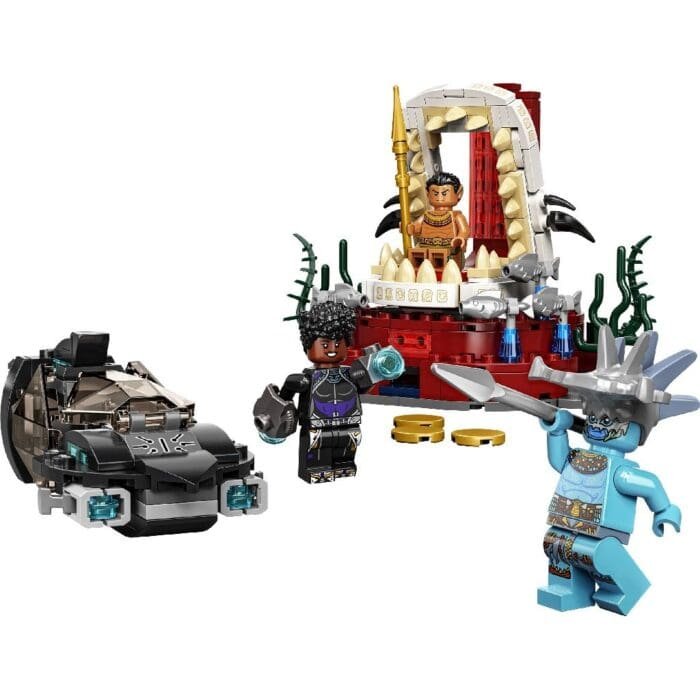 LEGO SUPER HEROES SALA TRONULUI REGELUI NAMOR 76213 - imagine 2