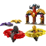 LEGO NINJAGO PACHET DE LUPTA CU DRAGONI SPINJITZU 71826 - imagine 11