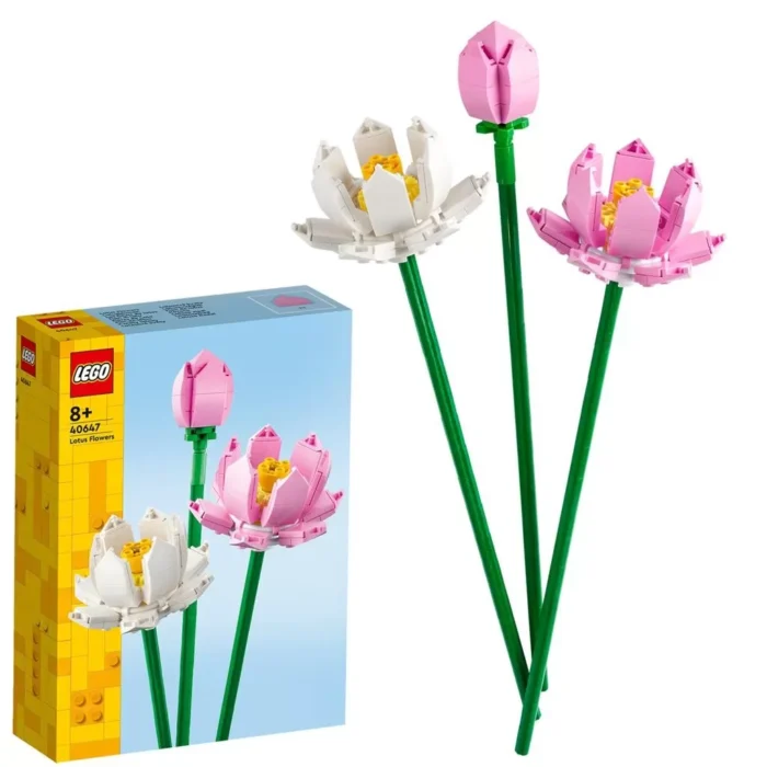 LEGO FLOWERS FLORI DE LOTUS 40647 - imagine 6