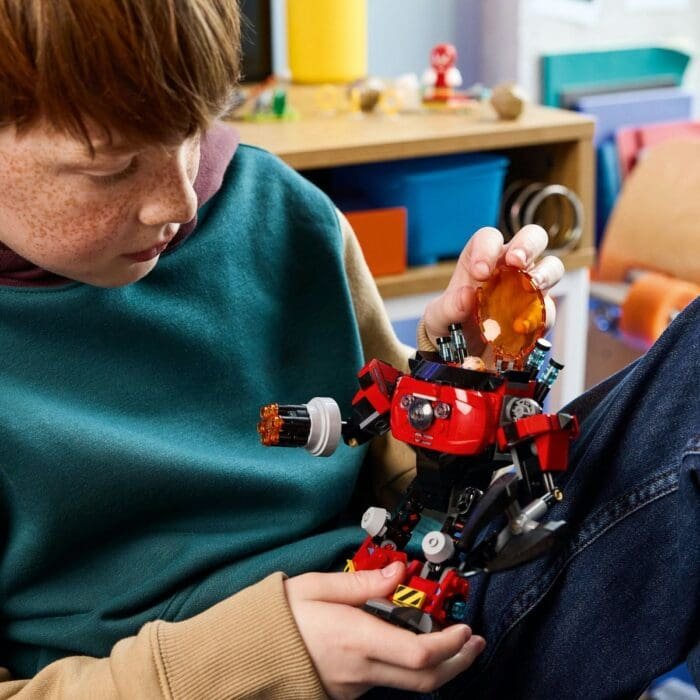 LEGO SONIC KNUCKLES VS DR EGGMAN SI ROBOTUL EGG CRUSHER 77005 - imagine 3