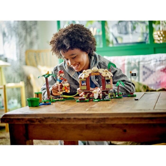 LEGO SUPER MARIO SET DE EXTINDERE CASA DIN COPAC A LUI DONKEY KONG 71424 - imagine 3