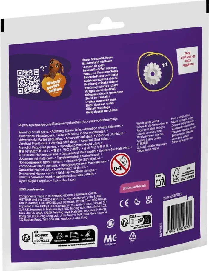 LEGO FRIENDS STAND CU TRANDAFIRI 30721 - imagine 8
