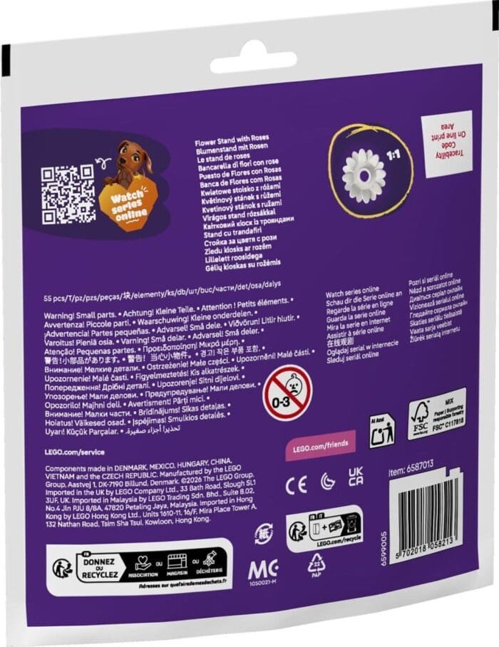 LEGO FRIENDS STAND CU TRANDAFIRI 30721 - imagine 4