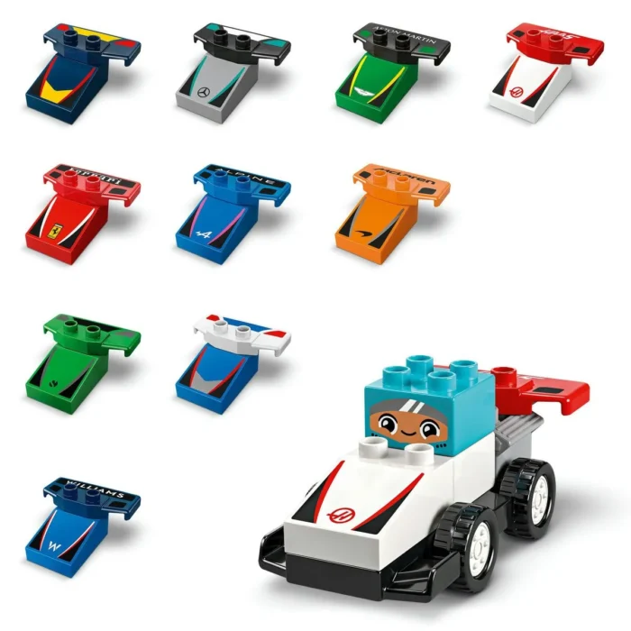 LEGO DUPLO ECHIPA F1: MASINI SI PILOTI DE CURSE 10445 - imagine 9