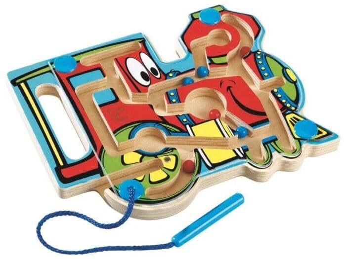 HAPE LABRINT MAGNETIC LOCOMOTIVA - imagine 3