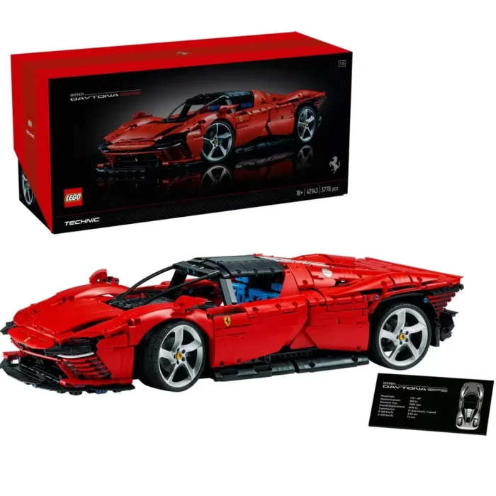 LEGO TECHNIC FERRARI DAYTONA SP3 42143 - imagine 10