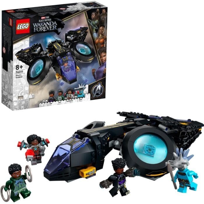 LEGO SUPER HEROES NAVA SUNBIRD 76211 - imagine 5