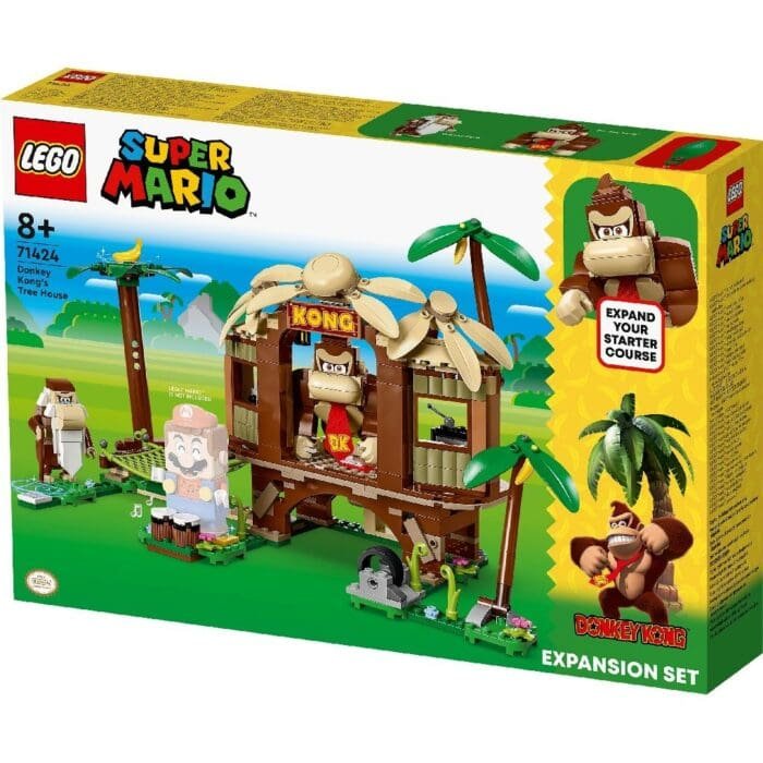 LEGO SUPER MARIO SET DE EXTINDERE CASA DIN COPAC A LUI DONKEY KONG 71424 - imagine 5
