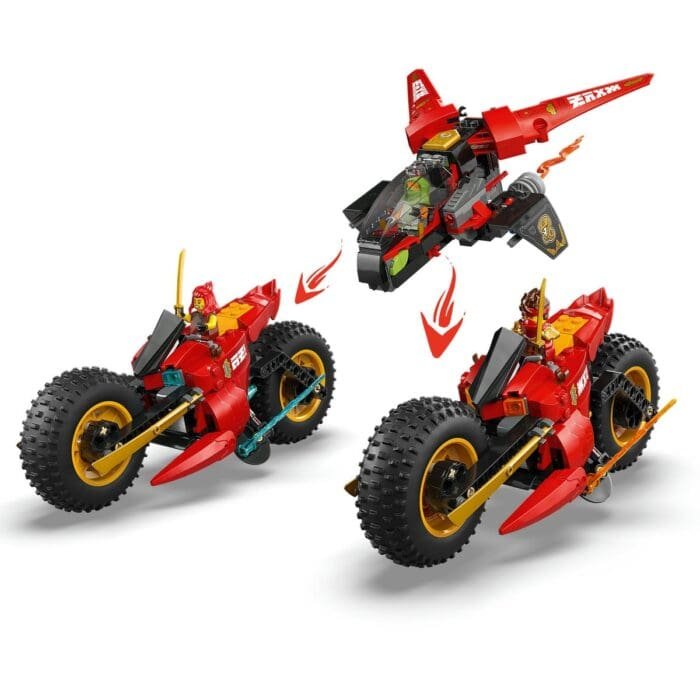 LEGO NINJAGO VEHICUL DE LUPT NINJA 71844 - imagine 6