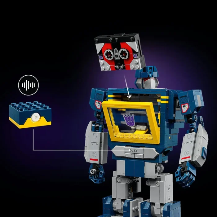 LEGO ICONS TRANSFORMERS SOUNDWAVE 10358 - imagine 15