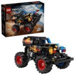 LEGO TECHNIC MONSTER JAM GRAVE DIGGER FOC SI GHEATA 42219 - imagine 7