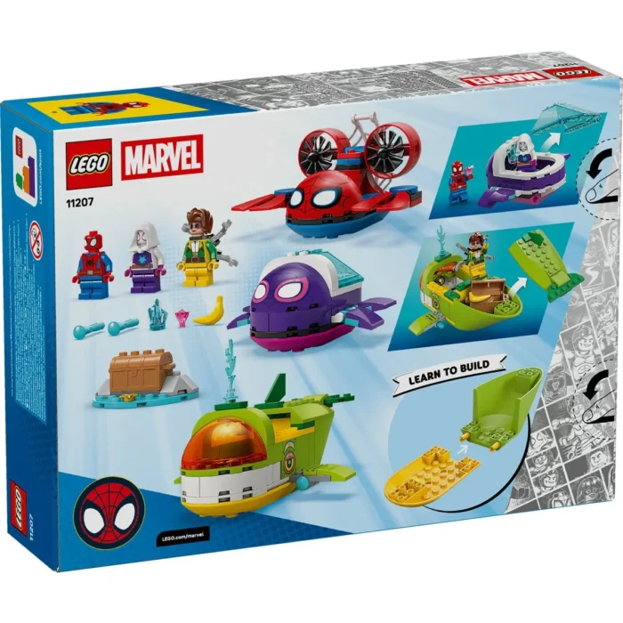 LEGO MARVEL SPIDEY VEHICULE SUBACVATICE 11207 - imagine 15