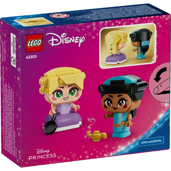 LEGO DISNEY PRINCESS MINIPRINTESELE JASMINE SI RAPUNZEL 43303 - imagine 15