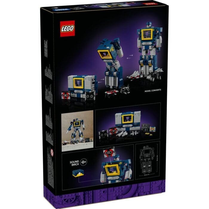 LEGO ICONS TRANSFORMERS SOUNDWAVE 10358 - imagine 8