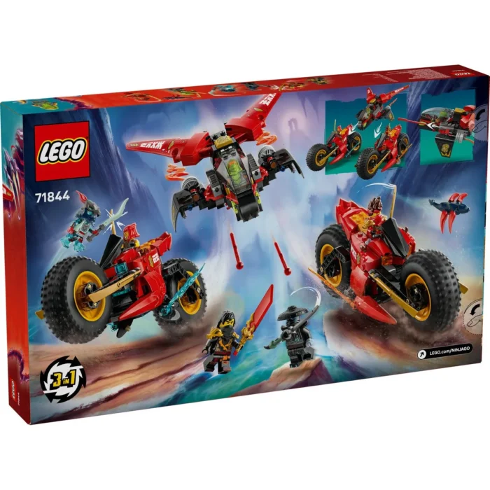 LEGO NINJAGO VEHICUL DE LUPT NINJA 71844 - imagine 17