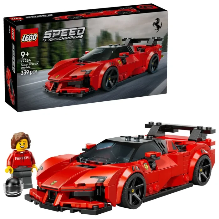 LEGO SPEED CHAMPIONS MASINA SPORT FERRARI SF90 XX STRADALE 77254 - imagine 18