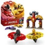 LEGO NINJAGO PACHET DE LUPTA CU DRAGONI SPINJITZU 71826 - imagine 9
