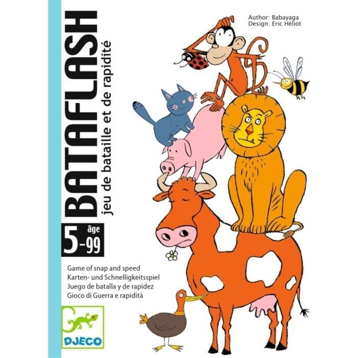 Joc de carti Bataflash, Djeco - imagine 2