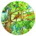 Puzzle observatie Dinozauri, Djeco - imagine 4