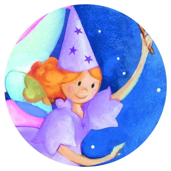 Puzzle Zana si unicornul, Djeco - imagine 2