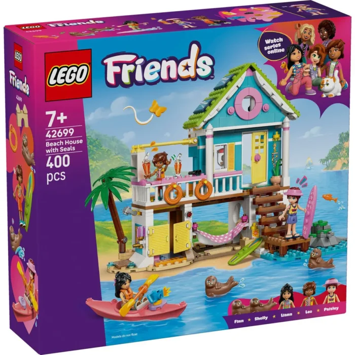 LEGO FRIENDS CASA PE PLAJA CU FOCI 42699 - imagine 9