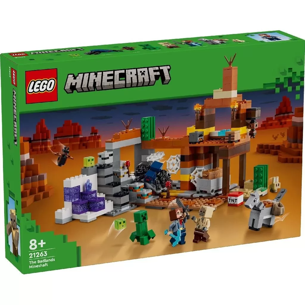 1 LEGO MINECRAFT PUTUL DIN BADLANDS 21263 - imagine 1