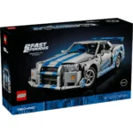 LEGO TECHNIC 2 FAST 2 FURIOUS NISSAN SKYLINE GT-R R34 42210 - imagine 9