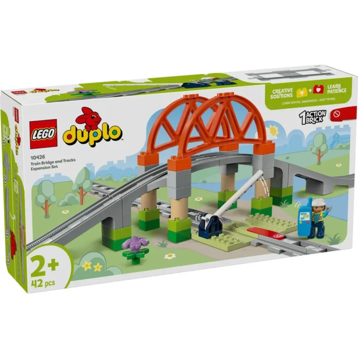 LEGO DUPLO SET DE EXTINDERE POD CU SINE DE CALE FERATA 10426 - imagine 4