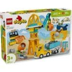 LEGO DUPLO SANTIER SI VEHICULE DE CONSTRUCTII 3 IN 1 10476