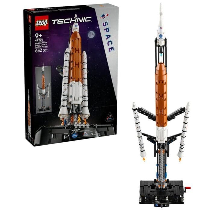 LEGO TECHNIC RACHETA SISTEMULUI DE LANSARE SPATIALA NASA ARTEMIS 42221 - imagine 2