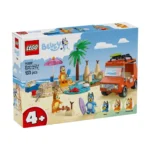 LEGO BLUEY CALATORIA FAMILIEI LUI BLUE CU MASINA LA PLAJA 11202 - imagine 9