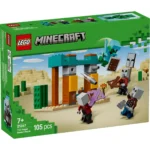 LEGO MINECRAFT PATRULA ILLAGER ÎN DESERT 21267 - imagine 10