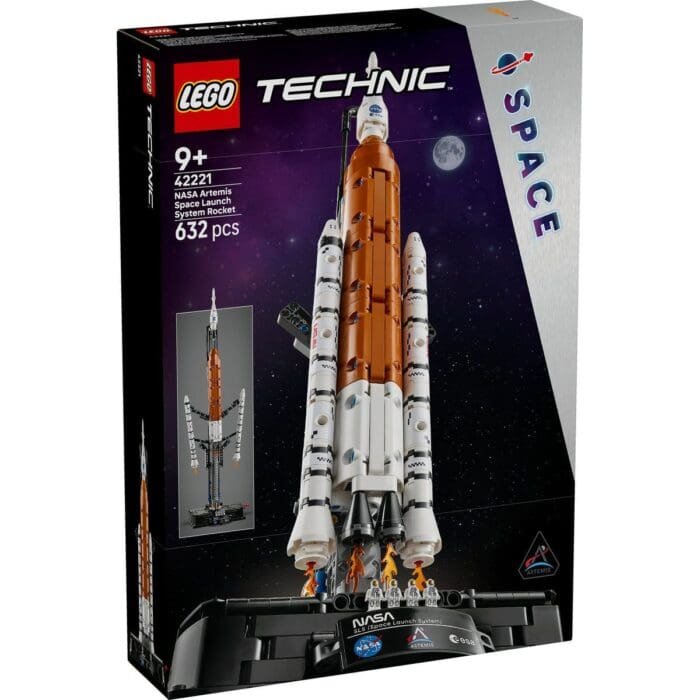 LEGO TECHNIC RACHETA SISTEMULUI DE LANSARE SPATIALA NASA ARTEMIS 42221 - imagine 3