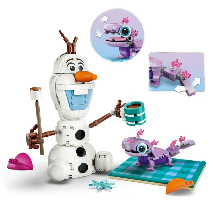 LEGO DISNEY FROZEN DISTRACTIE LA PICNIC CU OLAF SI BRUNI 43287 - imagine 10