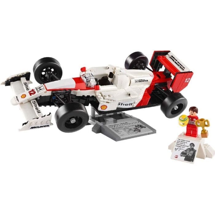 LEGO ICONS MCLAREN MP4/4 SI AYRTON SENNA 10330 - imagine 2